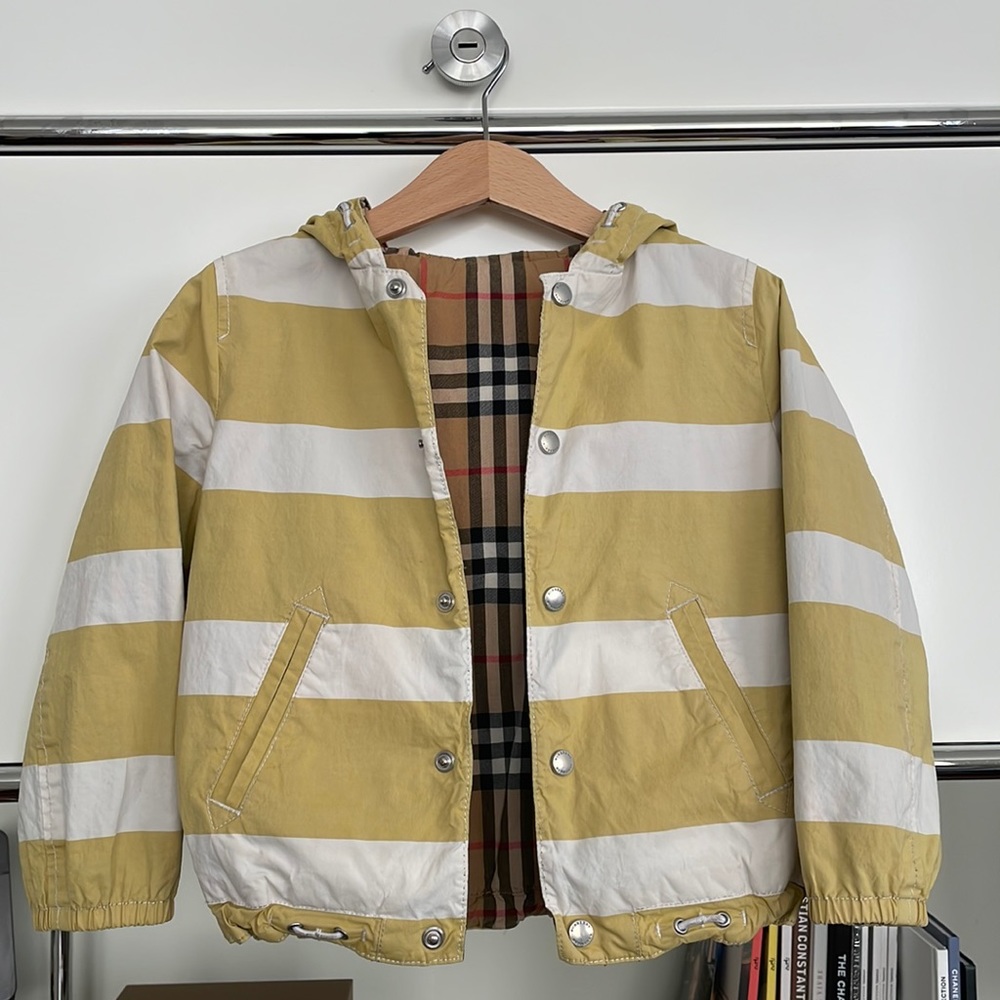 Burberry Kids Reversible Hoodie Jacket